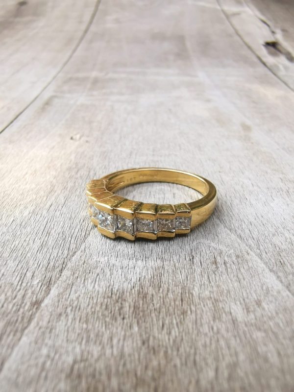 anillo diamante princess 1ct - Imagen 7