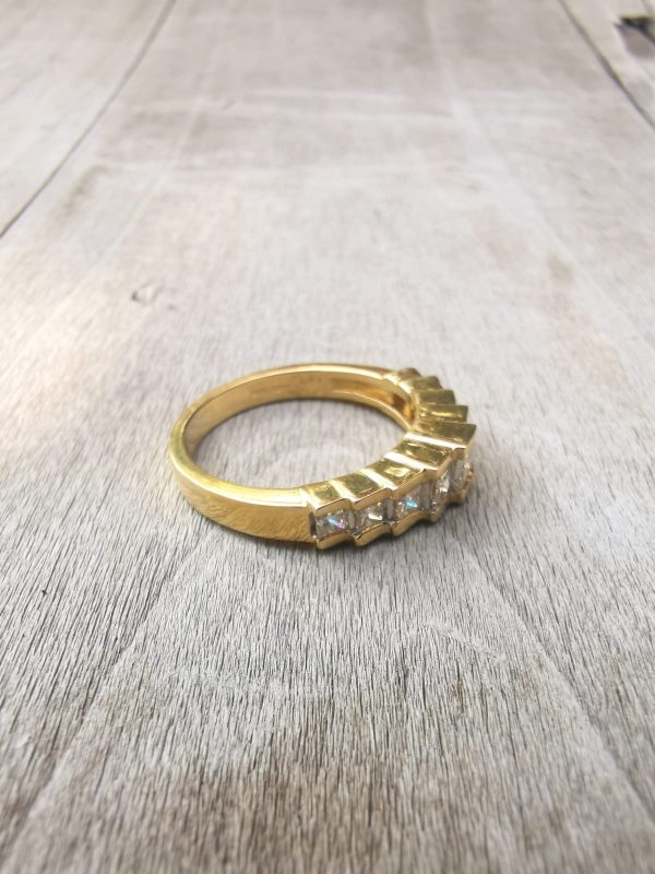 anillo diamante princess 1ct - Imagen 3