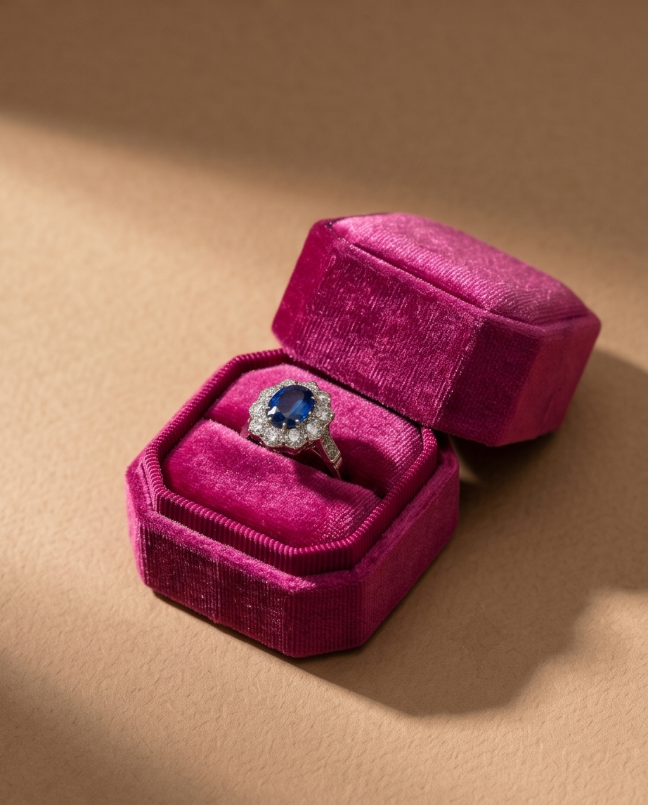 Lady Di victoriano 2.5ct - Imagen 3