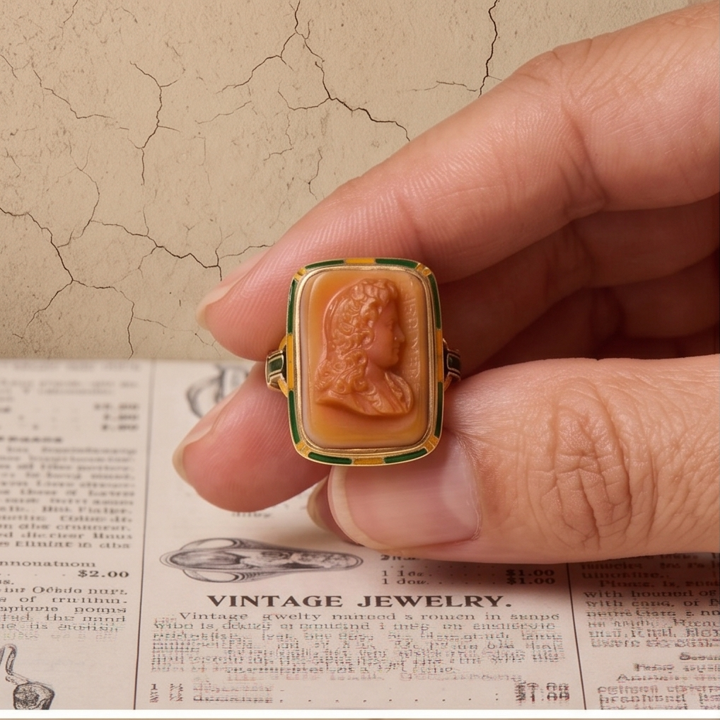 Signet camafeo "La Bruyère" - Imagen 3