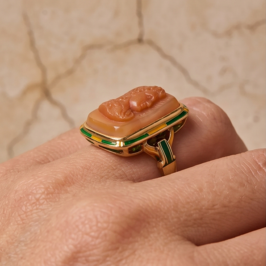 Signet camafeo "La Bruyère" - Imagen 4