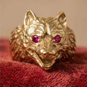 Chevalière de caballero "lobo"