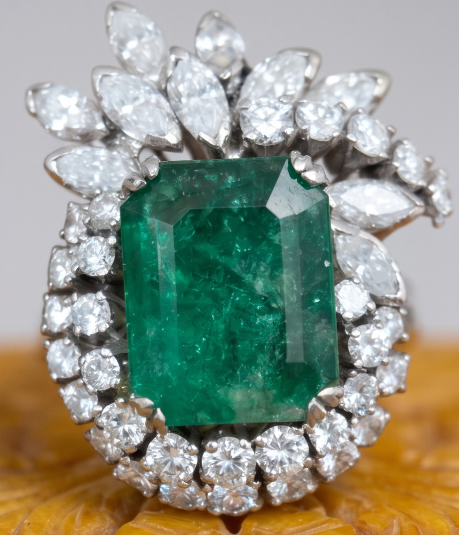 Anillo ballerina esmeralda 1.6ct - Imagen 4
