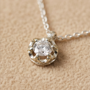 Collar punto de luz 0.40ct