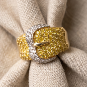 Anillo belt brillantes canary 1.5ct