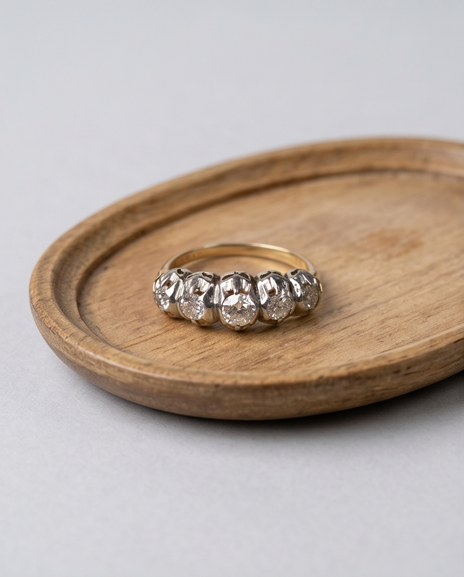 Compromiso inglés 0.90ct - Imagen 3
