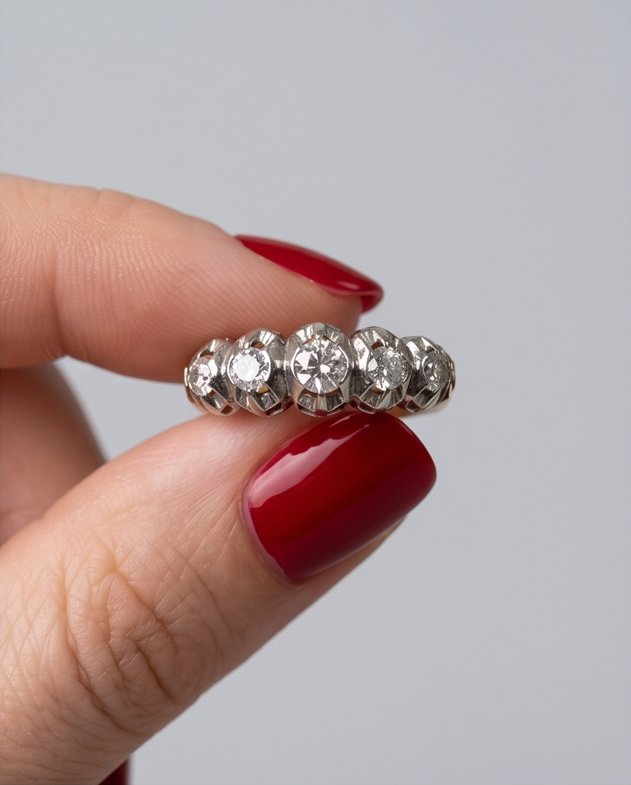 Compromiso inglés 0.90ct - Imagen 4