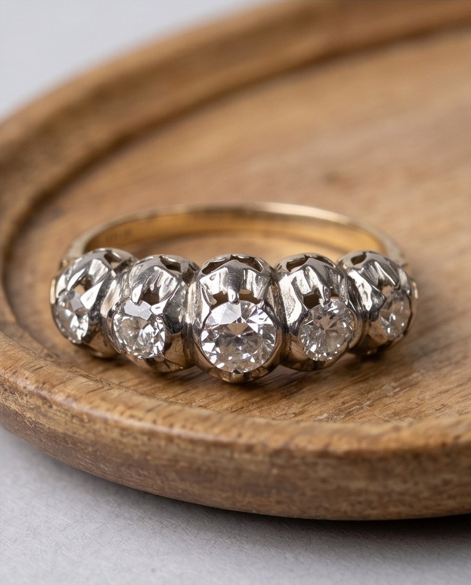 Compromiso inglés 0.90ct