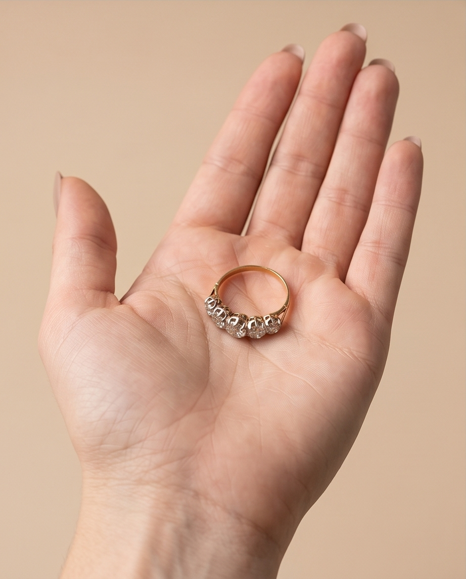 Compromiso inglés 0.90ct - Imagen 7
