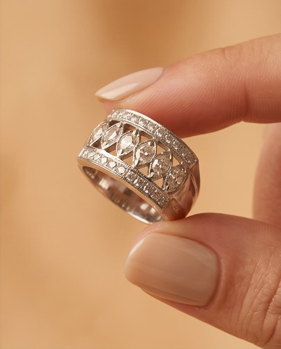 Placa vintage 0.70ct