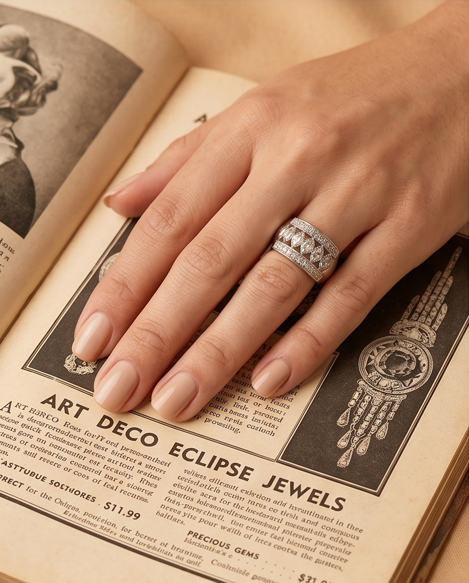 Placa vintage 0.70ct - Imagen 3