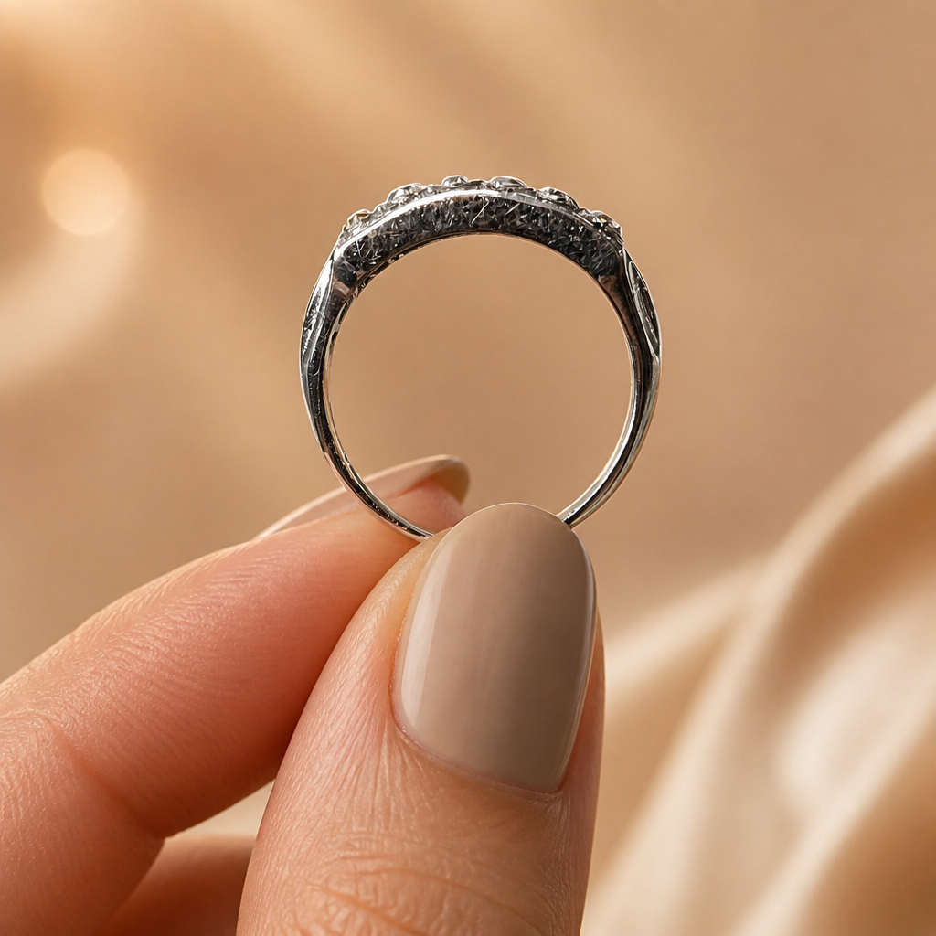 Placa vintage 0.70ct - Imagen 4