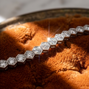 Pulsera tennis 4ct de brillantes