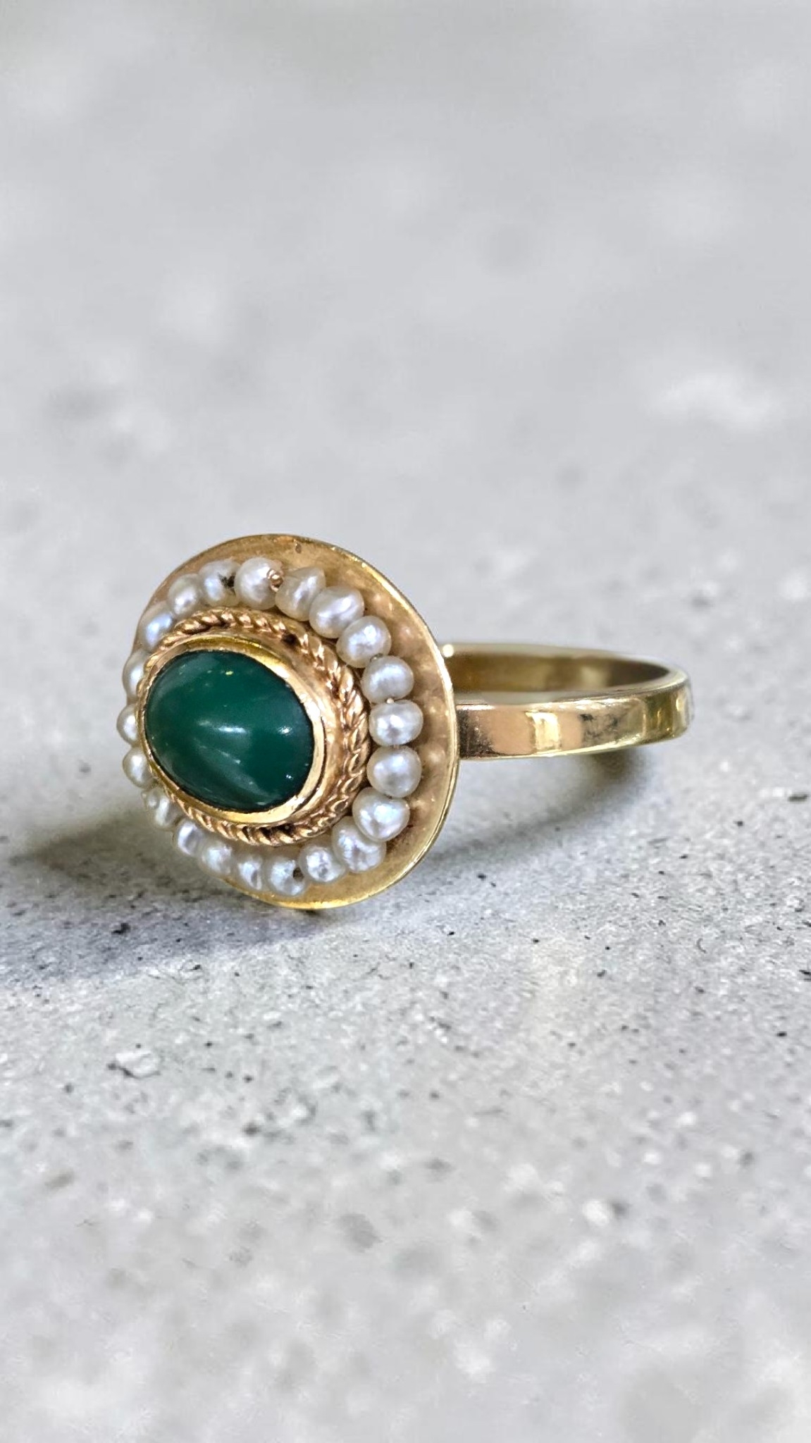 Anillo "botón" victoriano - Imagen 5