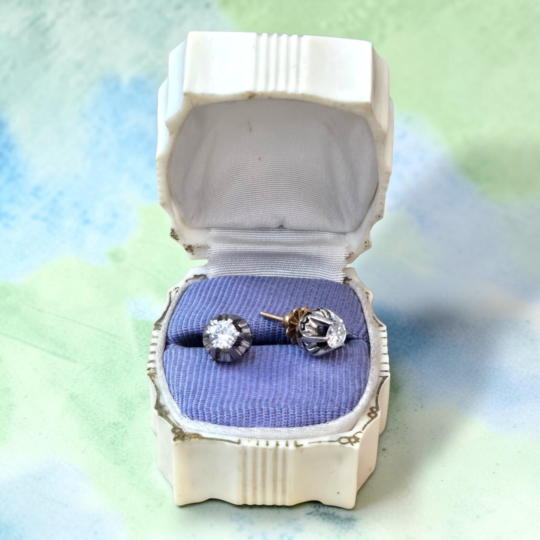 Aros solitarios 0.50ct - Imagen 2