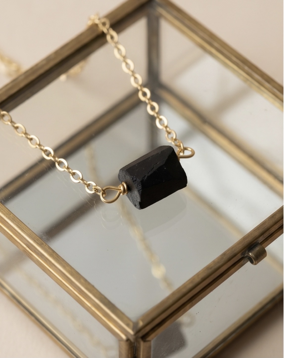 Choker Turmalina negra - Imagen 3